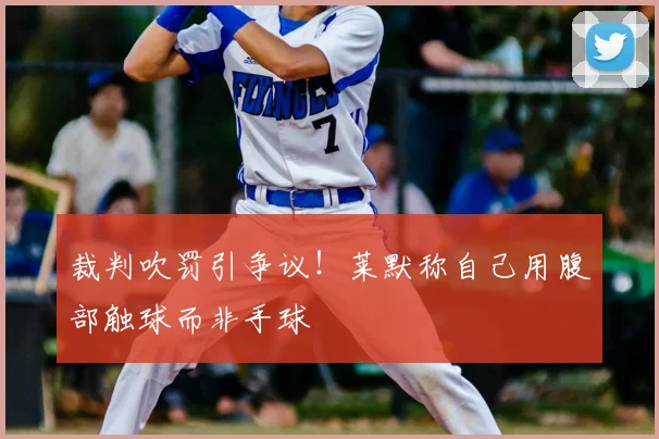 裁判吹罚引争议!莱默称自己用腹部触球而非手球