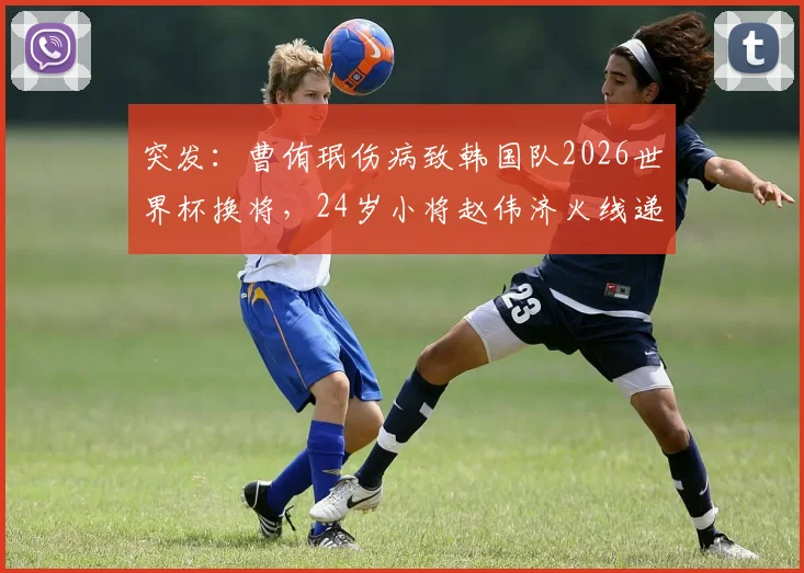 突发：曹侑珉伤病致韩国队2026世界杯换将，24岁小将赵伟济火线递补，完整大名单解析